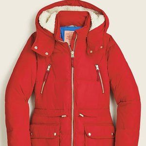 J. Crew Chateau puffer jacket with PrimaLoft